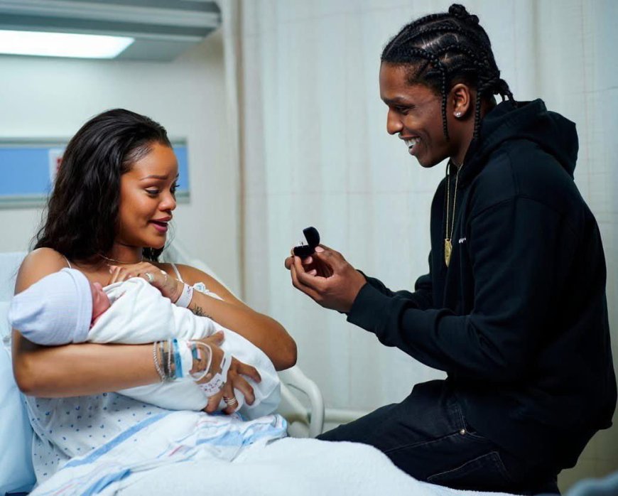 ASAP Rocky Proposes to Rihanna