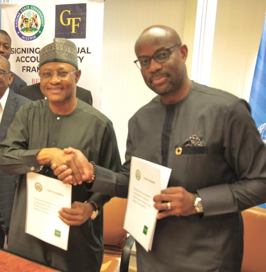 Kaduna Gov. Uba Sani Signs Mutual Accountability Framework with Gates Foundation