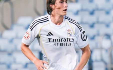 Real Madrid Rising Star Joan Martínez Rejoins First Team