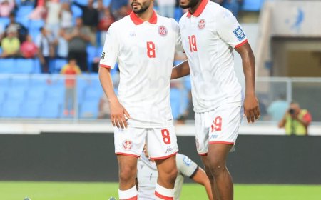 Tunisia Crush São Tomé 6–0 to Extend Unbeaten Run in World Cup Qualifiers