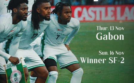 Nigeria Set to Face Gabon in World Cup Play-Off Clash