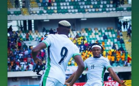 Victor Osimhen Hails Super Eagles Teammates After Securing World Cup Playoff Spot
