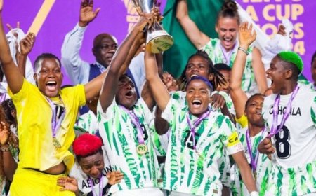 Super Falcons Nominated for CAF Women’s National Team Award