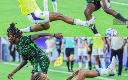 Esther Okoronkwo’s Stunning Moment Against Brazil