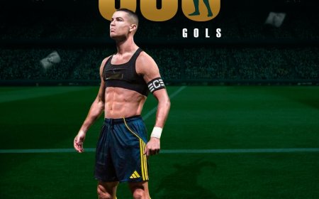 CRISTIANO RONALDO HITS 950 CAREER GOALS