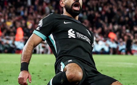 Liverpool Boss Arne Slot Praises Salah’s Finishing Quality