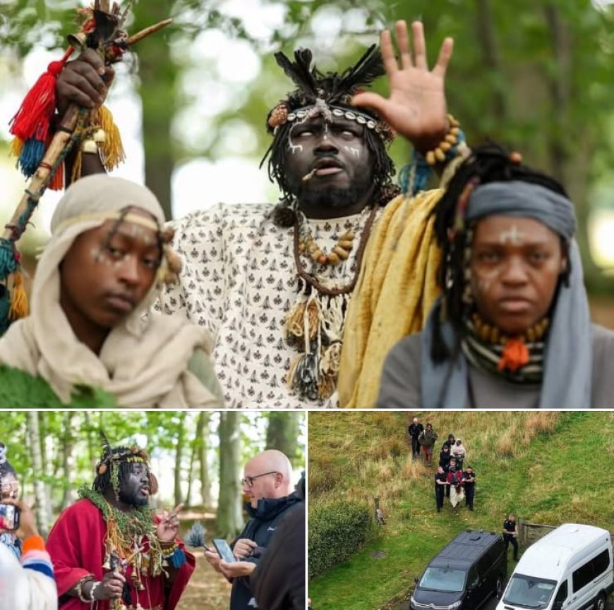 Self Proclaimed African Tribe Evicted from Scottish Woodlands