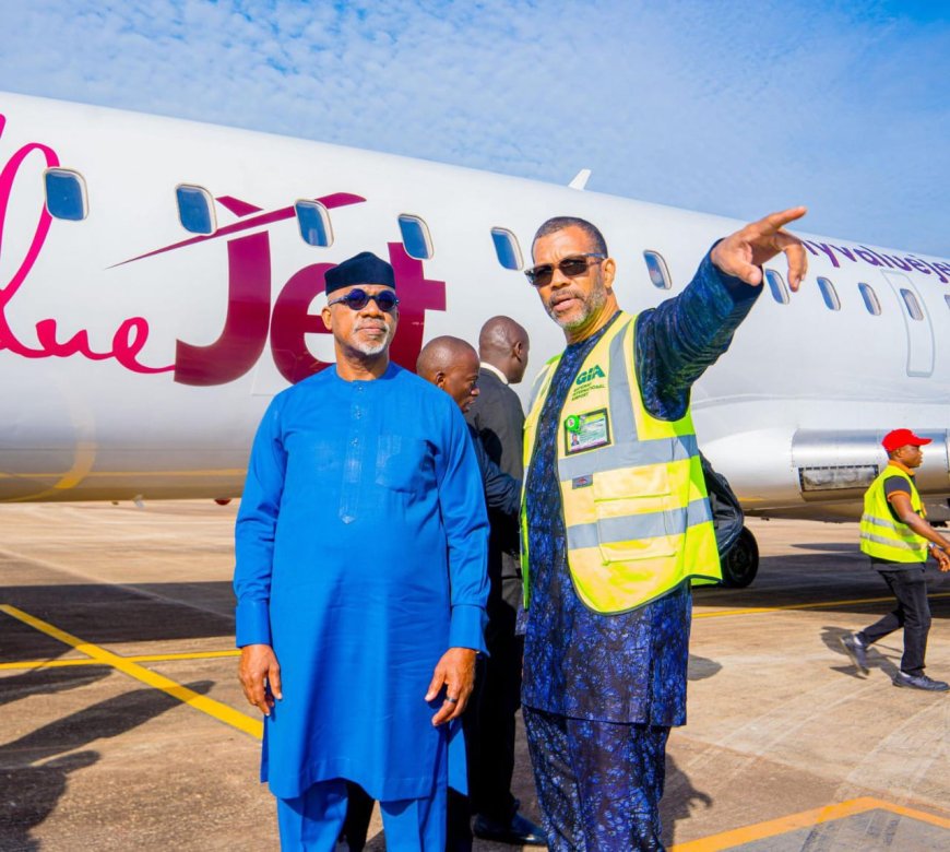 overnor Abiodun Makes History with First Passenger Flight from Ogun’s Gateway International Airport