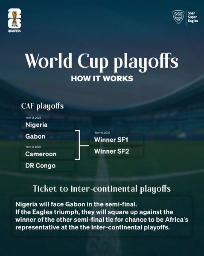 Nigeria Faces Extra Play Off in March if They Beat Gabon