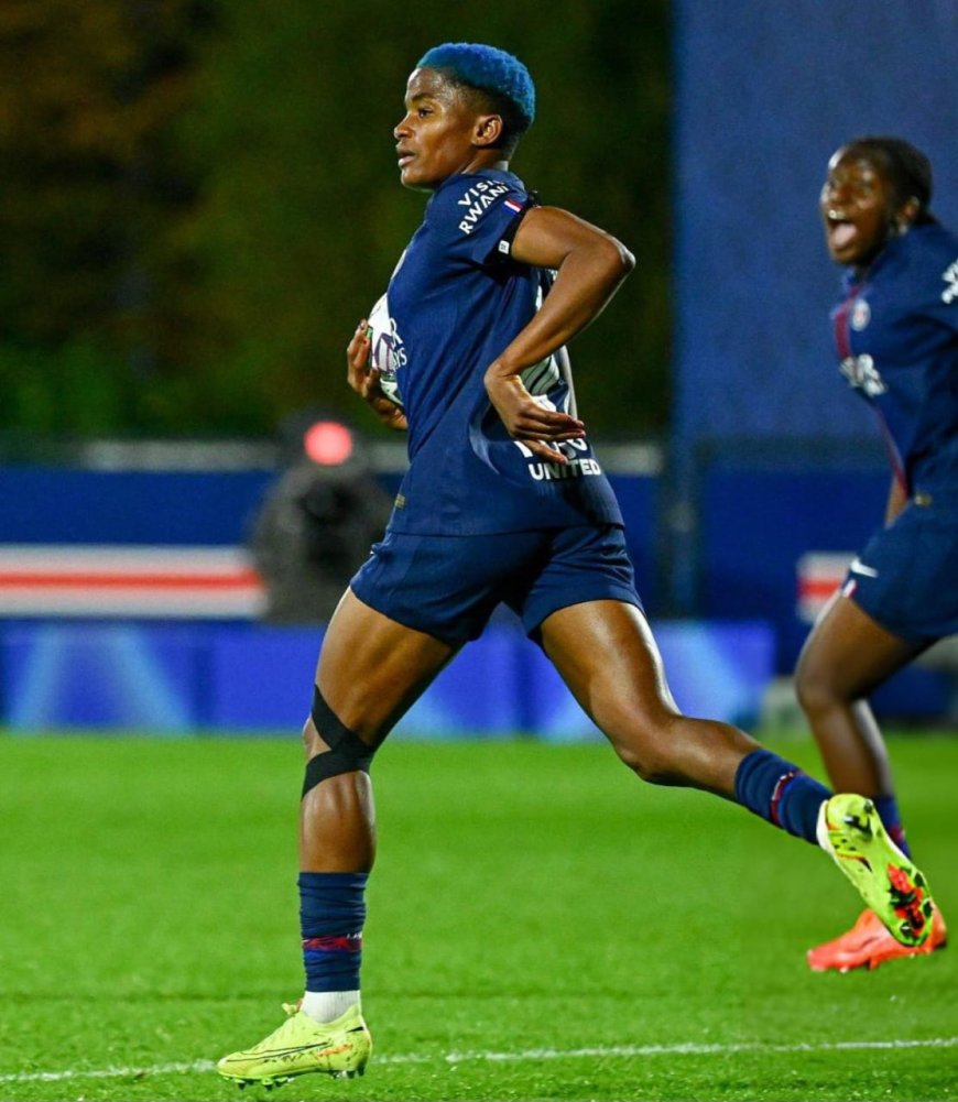 Rasheedat Ajibade Nets First Goal of the Season for PSG in UWCL Clash