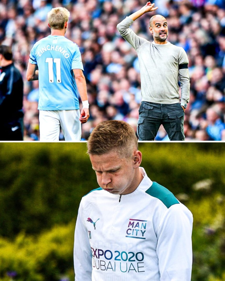 Zinchenko Recalls How One Comment Ended Training Under Pep Guardiola