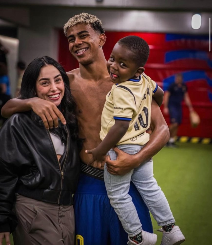 Lamine Yamal Spotted with Girlfriend Nicki Nicole and Brother After Last Night’s Game