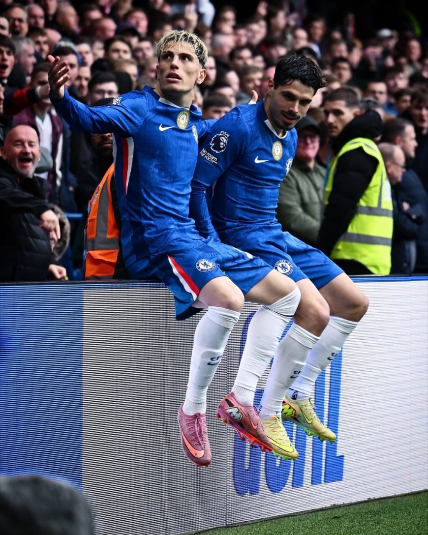 Alejandro Garnacho Scores First Goal for Chelsea