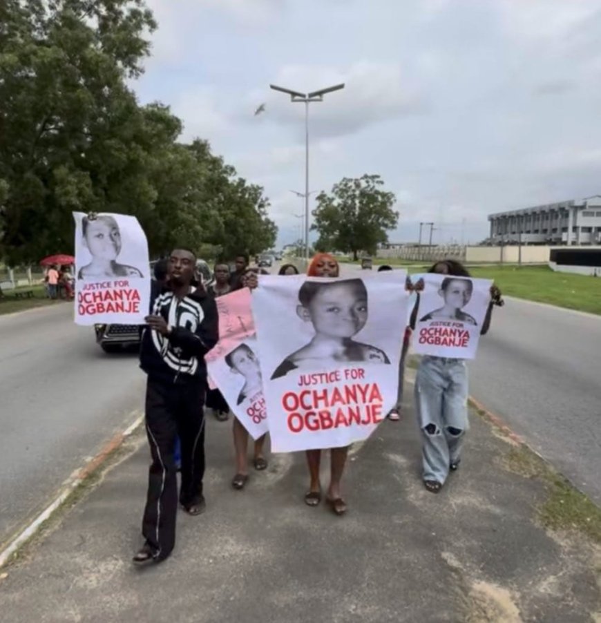 Nigerian content creator Ivana has joined voices calling for justice for Ochanya, the young girl who died after suffering years of abuse.