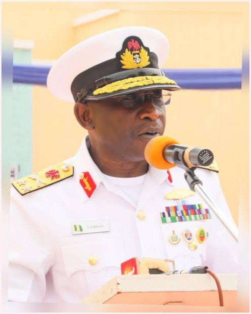 Rear Admiral Idi Abbas, the newly appointed Chief of Naval Staff has officially assumed office