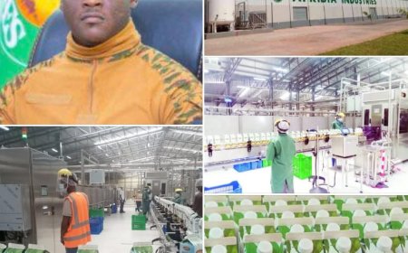 Inside Burkina Faso’s Malia Juice Factory