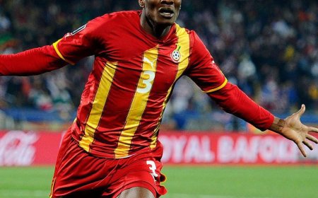 Ghana FA to Honour Asamoah Gyan with Testimonial Match
