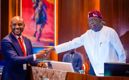 President Tinubu Swears In Two Newly Appointed Ministers
