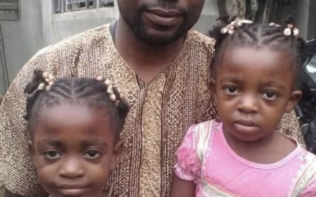 A man who was falsely accused by his wife of rapeing their two daughters