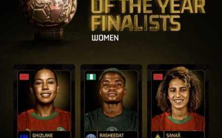 Rasheedat Ajibade Named CAF Women’s Player of the Year Finalist