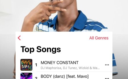 Mavo Dominates Apple Music Nigeria, Claims Top 3 Spots
