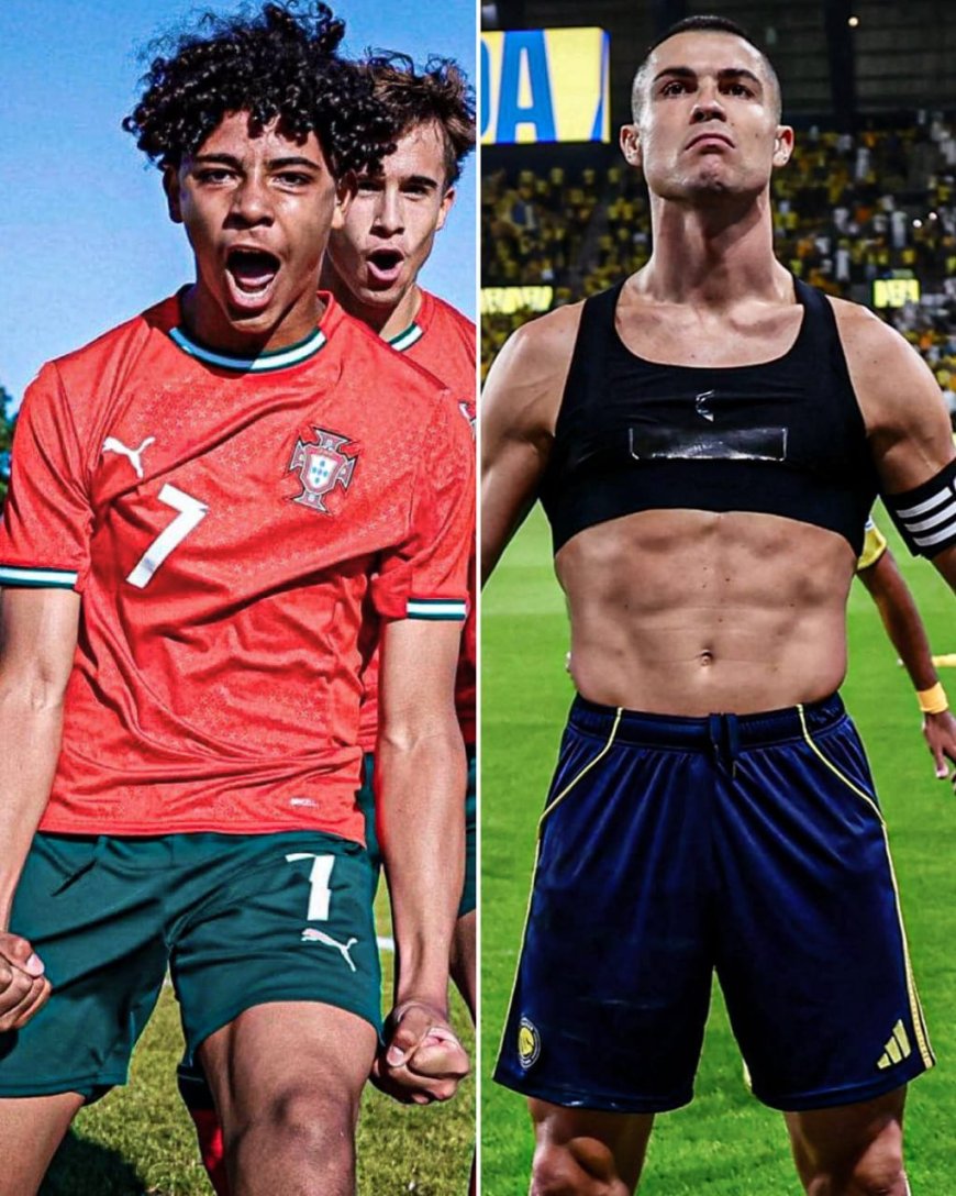 Like father, like son, the Ronaldo DNA