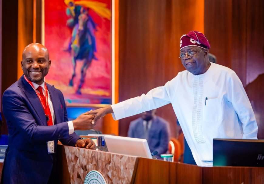 President Tinubu Swears In Two Newly Appointed Ministers