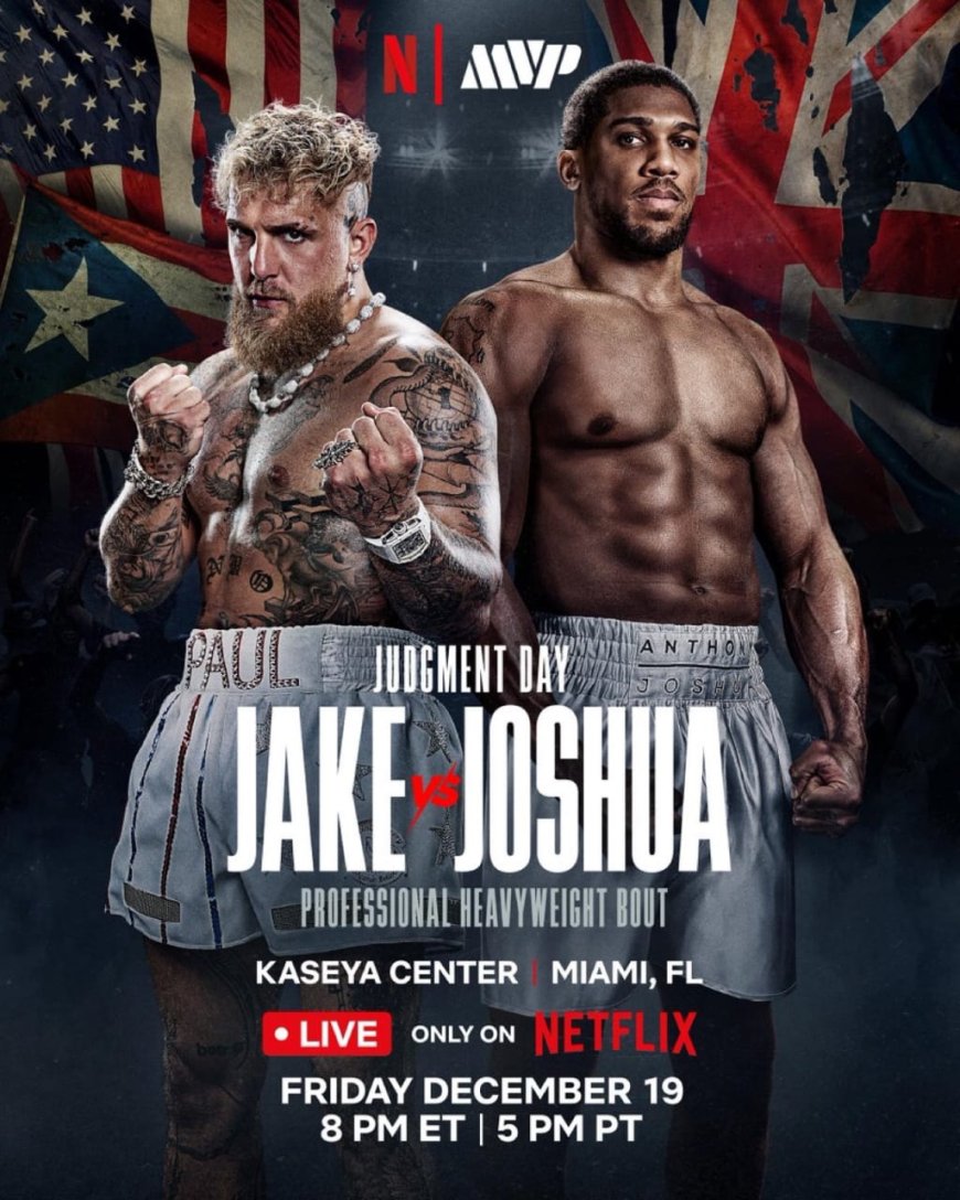 Jake Paul Set to Face Anthony Joshua in Shock Boxing Announcement