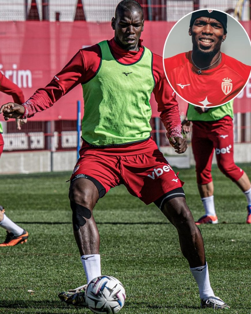 Paul Pogba Set for Long Awaited Return as Monaco Plan Minutes vs Rennes