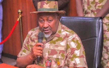 Defence Minister Badaru Steps Down Citing Health Challenges