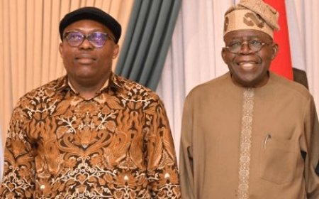 President Tinubu Holds Private Talks with Governors Fubara and Nwifuru