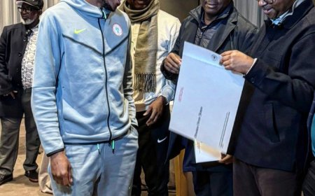 Members of the Super Eagles squad that finished second at the Africa Cup of Nations (AFCON) in Côte d'Ivoire have officially received the plots of land and housing units promised to them by the National Sports Commission.