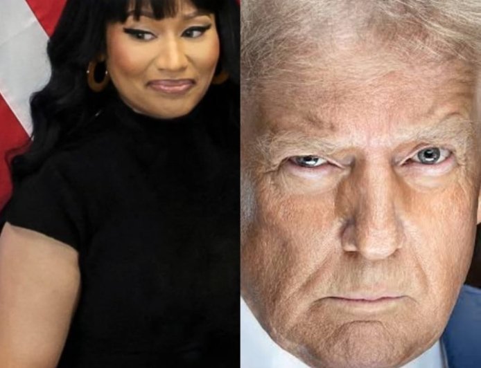 NICKI MINAJ STANDS FIRM ON HER SUPPORT FOR PRESIDENT TRUMP