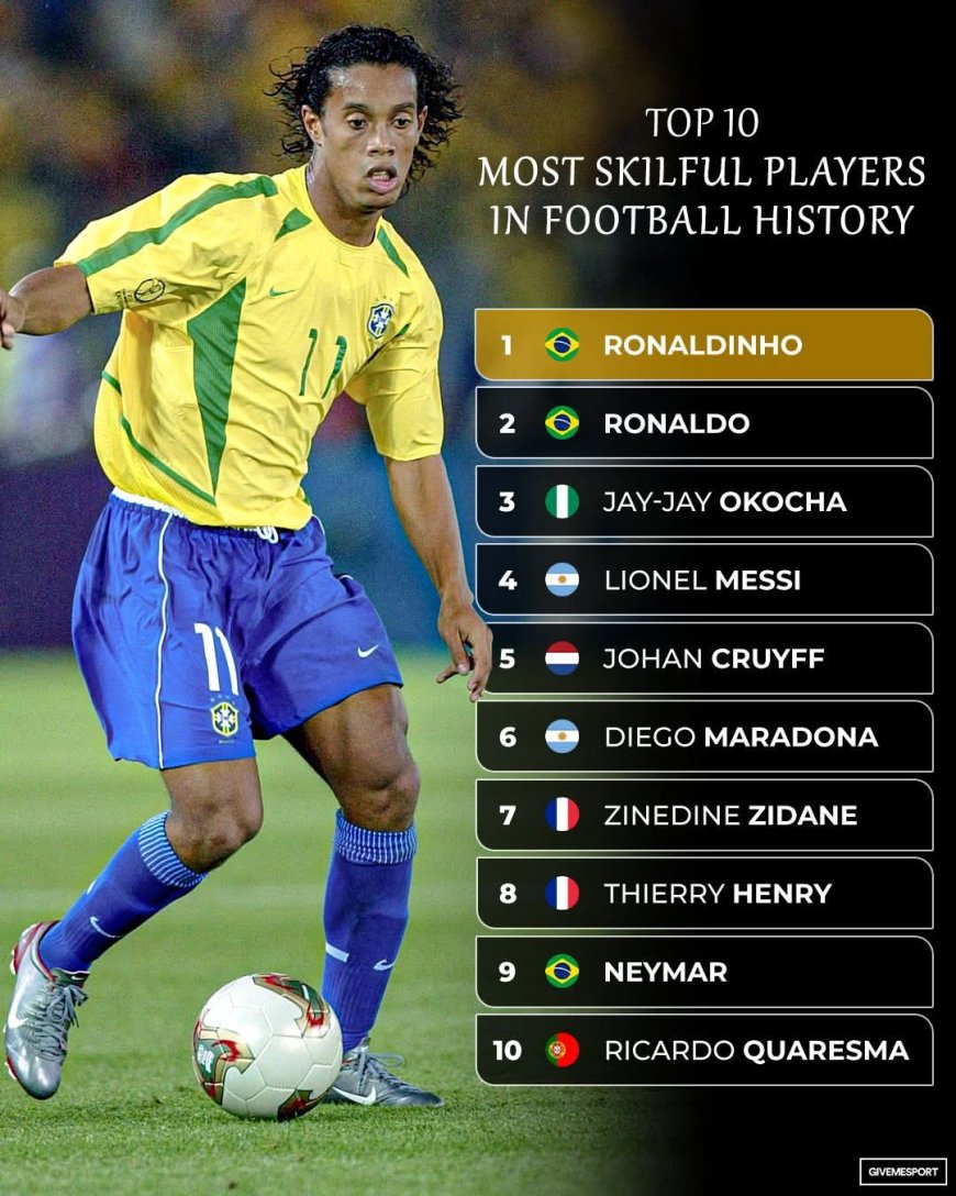 Jay Jay Okocha Named Africa’s Most Skillful Footballer, Ranked Third Globally