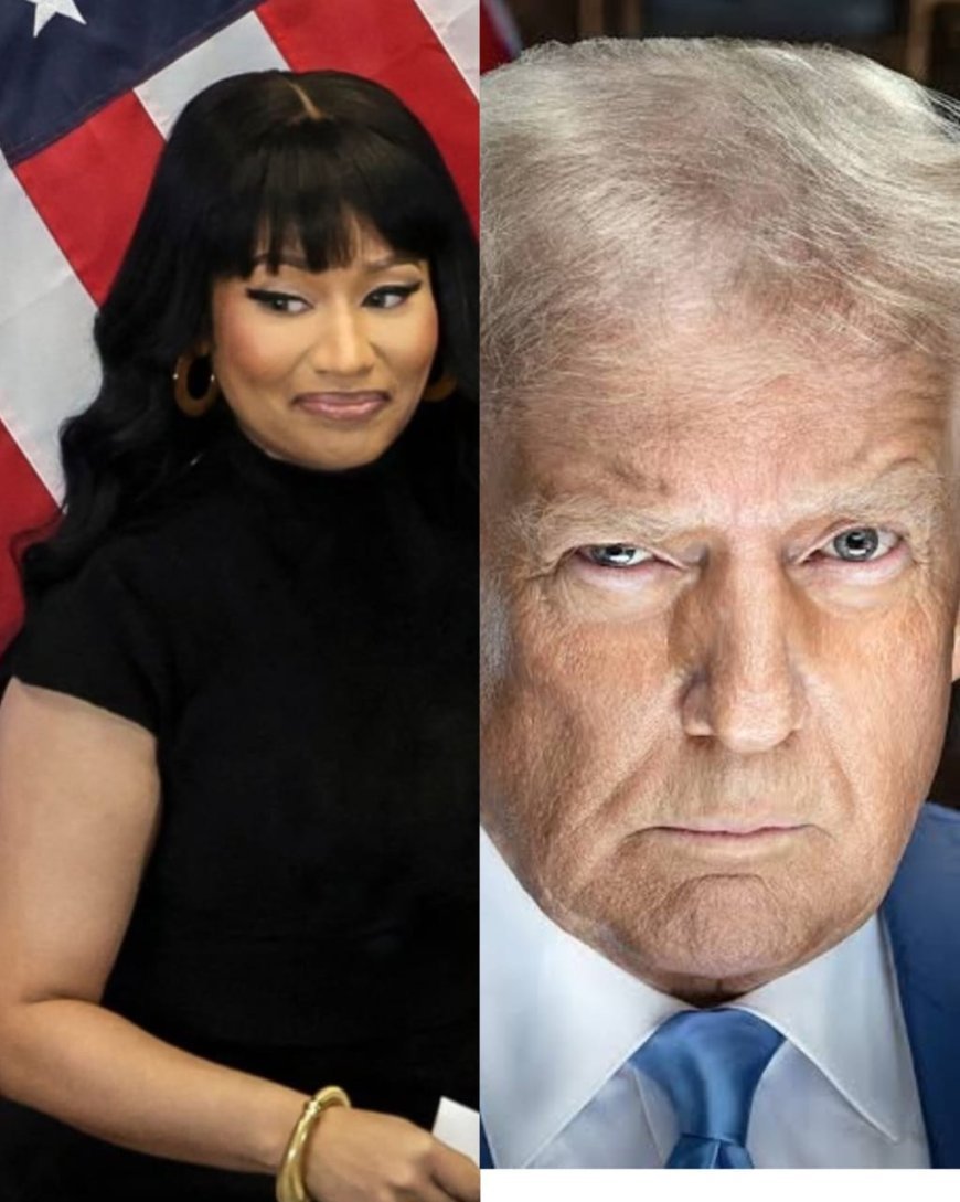 NICKI MINAJ STANDS FIRM ON HER SUPPORT FOR PRESIDENT TRUMP