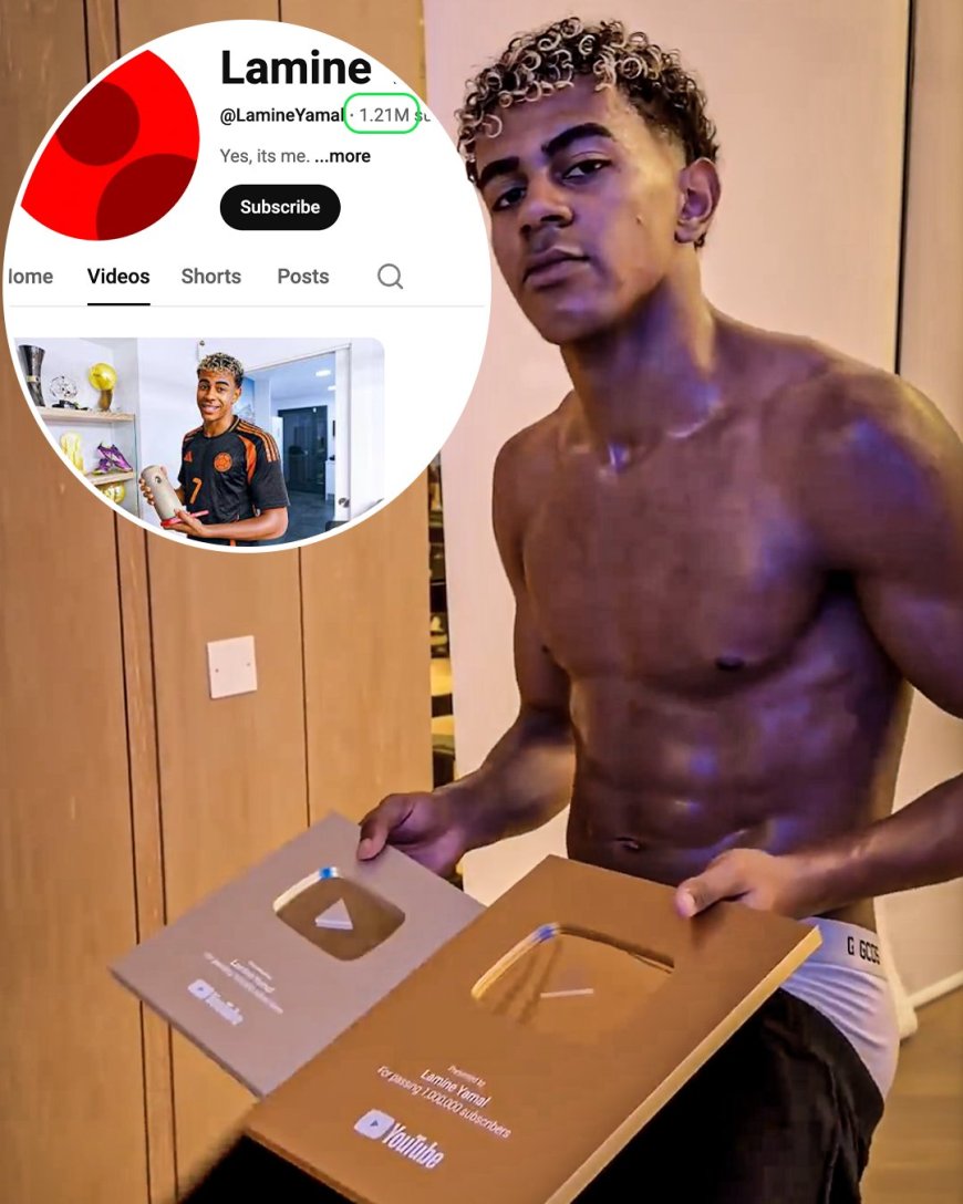 Lamine Yamal Hits 1 Million YouTube Subscribers with Just One Video