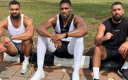 Anthony Joshua Mourns Friends Lost in Car Crash as Funeral Holds Today in London
