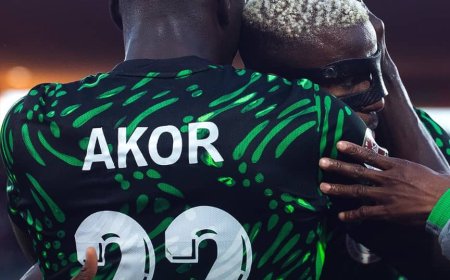 A heated moment amongst journalists in the mixed zone after Nigeria defeated in the AFCON 2025 quarter-final.