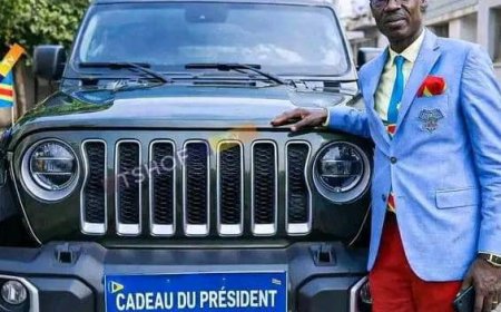 AFCON 2025 Sensation: DRC Superfan Lumumba Vea Gifted Car by President