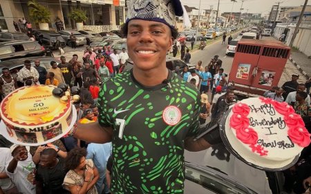 IShowSpeed celebrates his 21st birthday in Nigeria.