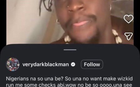 Wizkid  FCs dig up VDm's old post where he was praising Wizkid