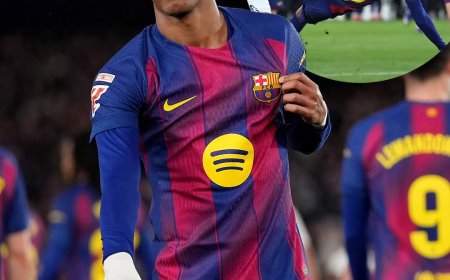 Lamine Yamal put the icing on the cake of a 3-0 win for Barcelona with a bicycle kick