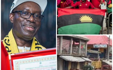 For disobeying him over his sit-at-home abolishment,  Gov. Soludo Shuts down Onitsha Main Market