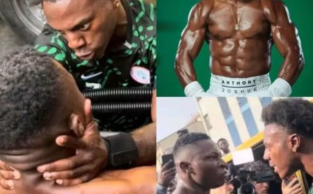 When IShowSpeed visited Nigeria on January 21, 2026, he assured the “My strength is too much” guy that he would arrange a boxing match with Anthony joshua