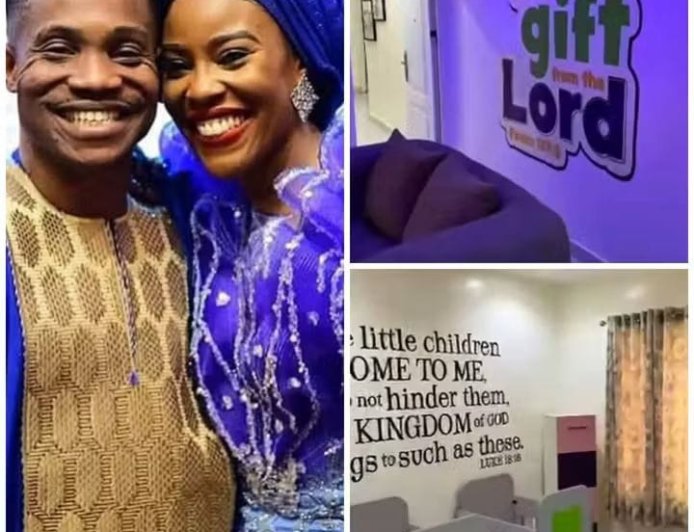 Streams of Joy international Church lead Pastor, Jerry Eze proudly unveils EL-ROI Orphanage Home, a project built by his wife, Pastor Eno Jerry