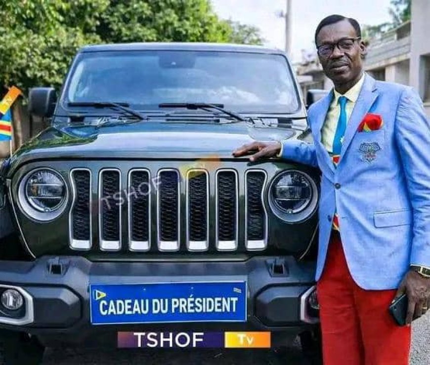 AFCON 2025 Sensation: DRC Superfan Lumumba Vea Gifted Car by President