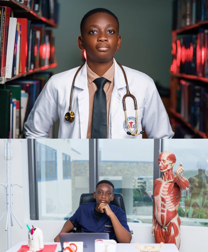 Ghana’s Youngest Medical Doctor Makes History at 22