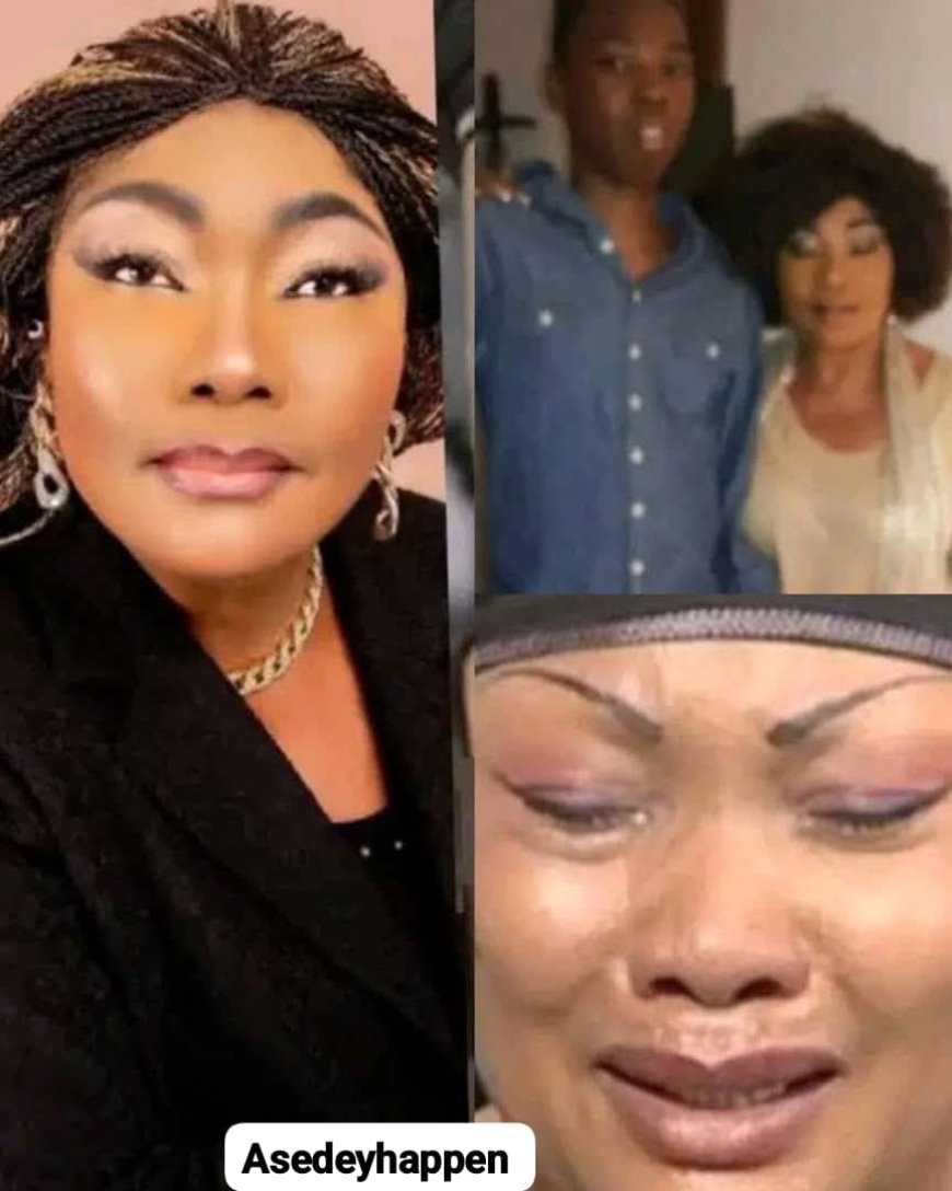 "I was left to raise Raymond my son alone. It was tough-so tough that I had to abandon my acting career. I just couldn't focus. I was emotionally and mentally br∅ken.