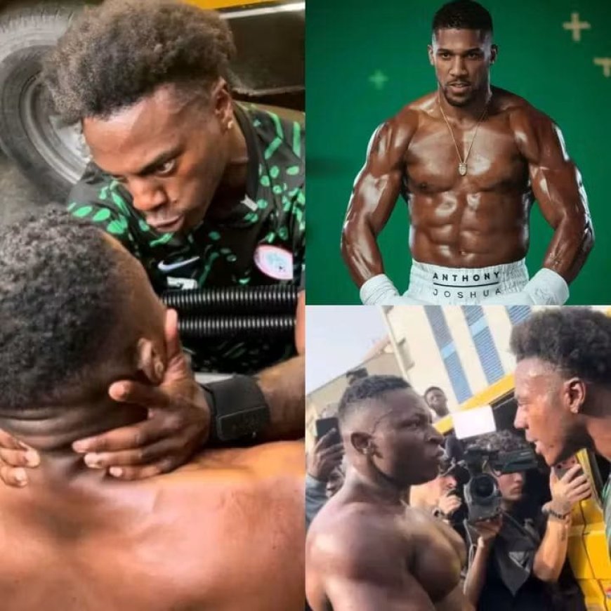 When IShowSpeed visited Nigeria on January 21, 2026, he assured the “My strength is too much” guy that he would arrange a boxing match with Anthony joshua