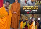 The first and biggest Kungfu movie acted by a Nigerian in the Shaolin temple drops March 1st .   De General trained for more than a year , studied in the Shaolin temple for a month just to be able to do this